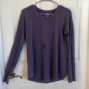 Maurices 24/7 | Purple with Black Undertones Long Sleeve | size XS